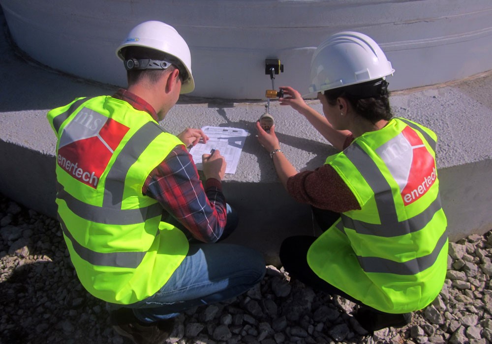 Medición de movimientos aerogenerador